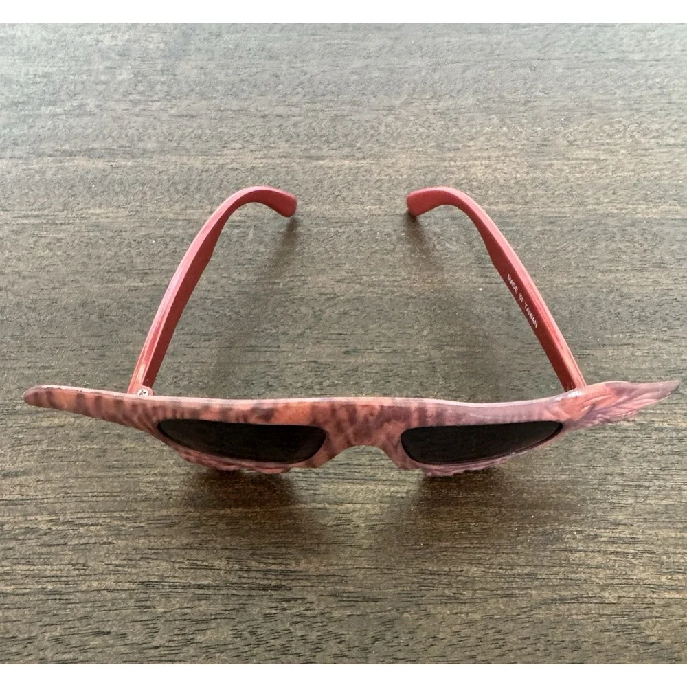 Vintage Dinosaur Kids Sunglasses Made in Taiwan Dino Glasses Toddler Shades